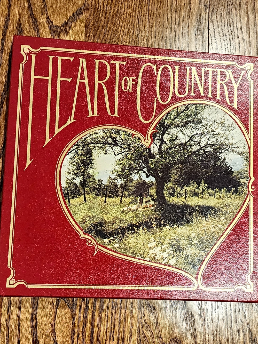 HEART OF COUNTRY Music Boxed Set 6 Vinyl Vintage LP Records VARIOUS ARTISTS  70s
